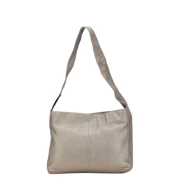 Fendi Shoulder leather gray Bag - Picture 1 of 8